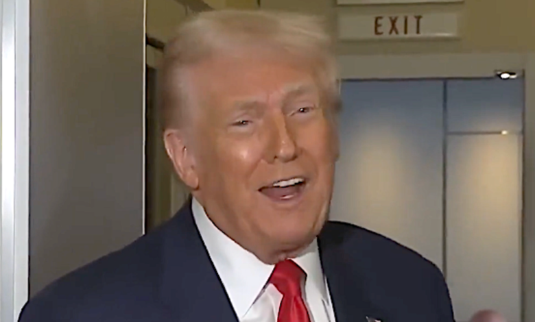 Trump Hits Bad Turbulence On Air Force One And Jokes How It Will Be Perceived