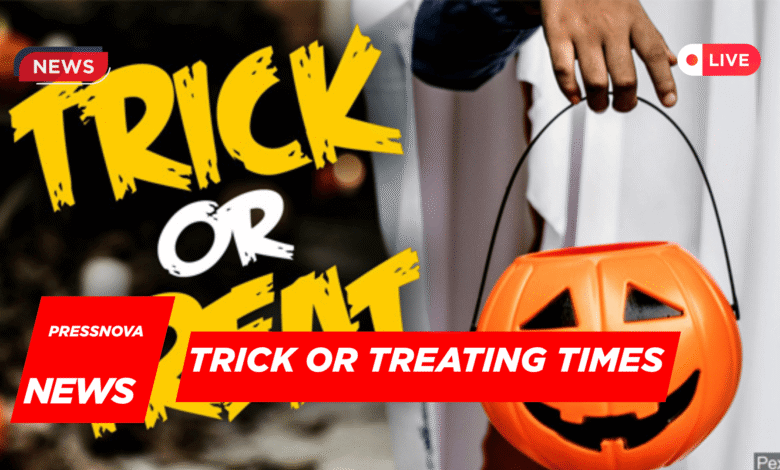 trick or treating times