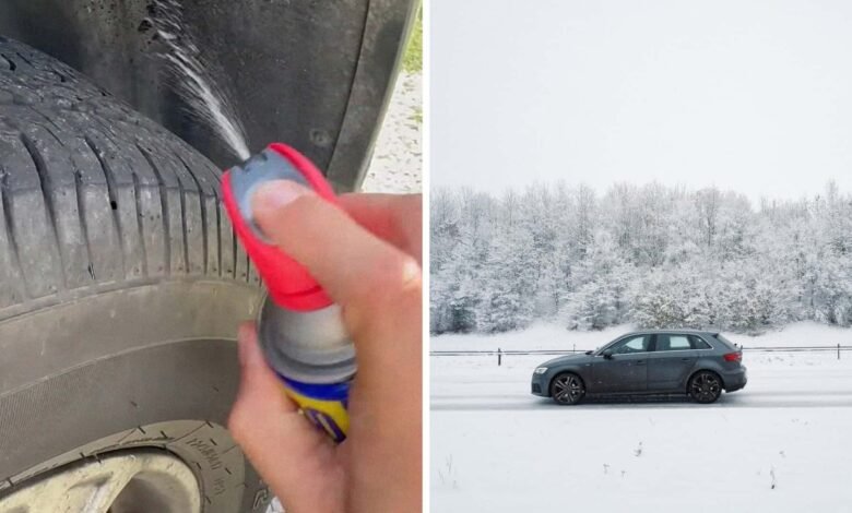 'Easier To Drive During Winter:' Man Uses WD-40 On His Tires for Protection. Then Mechanics Warn Him