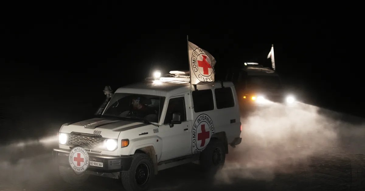 Israeli military personnel overseeing a temporary checkpoint near Gaza.