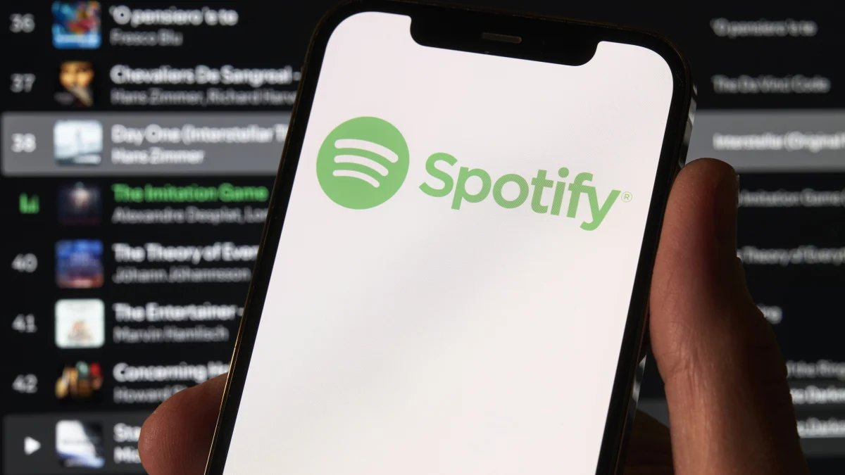 Spotify's Listening Stats interface on a mobile device