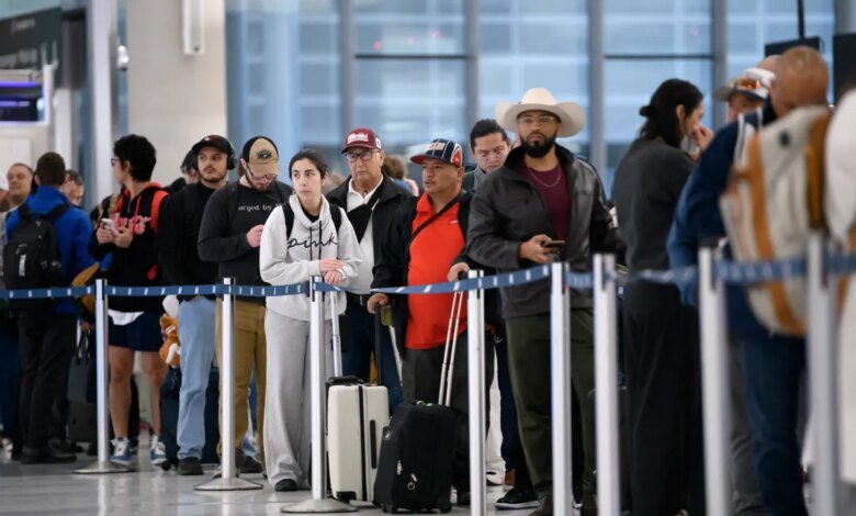 Shutdown's impact at airports will worsen, says TSA — travelers should 'go early' and 'be patient'