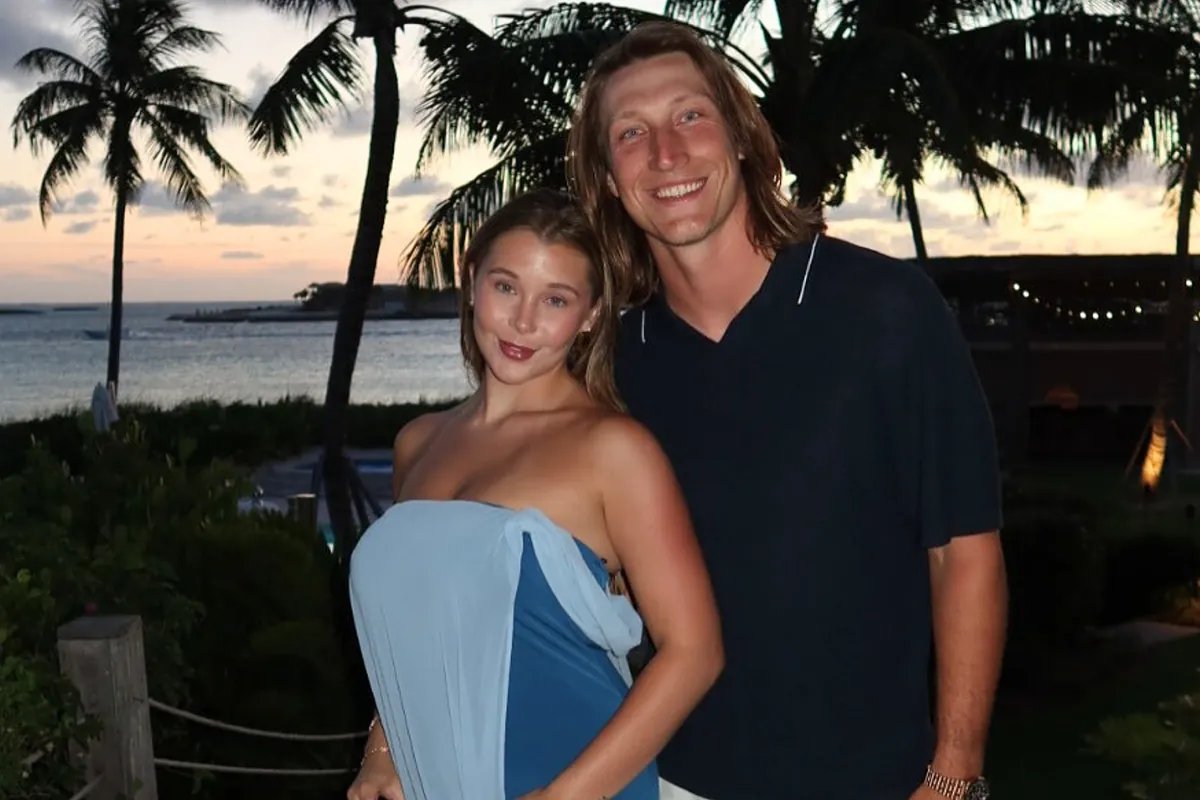 Marissa Lawrence shares a throwback photo with Trevor Lawrence Marissa Lawrence shares a throwback photo with Trevor Lawrence.