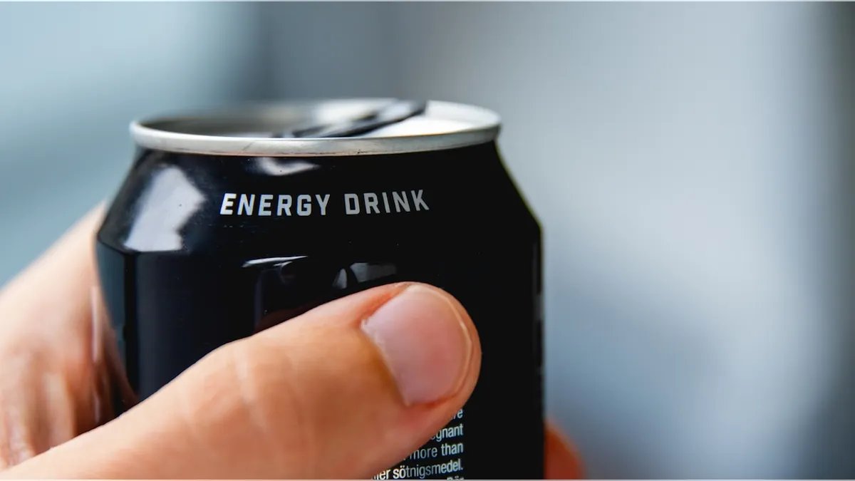 Two mugs of coffee side by side, one caffeinated and one decaffeinated, representing the choice for different preferences.