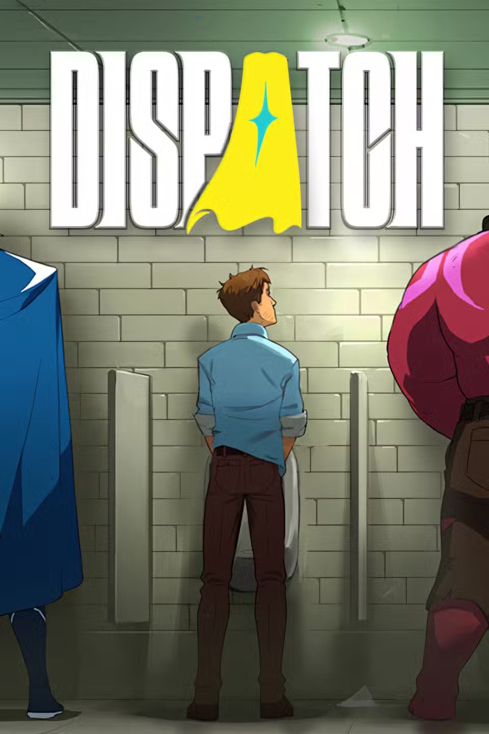A dramatic scene from Dispatch, featuring dynamic visual storytelling