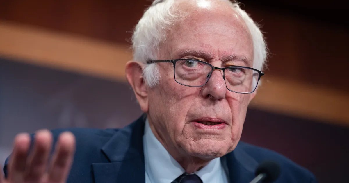 Bernie Sanders speaks passionately at a rally, emphasizing economic justice and voter engagement.