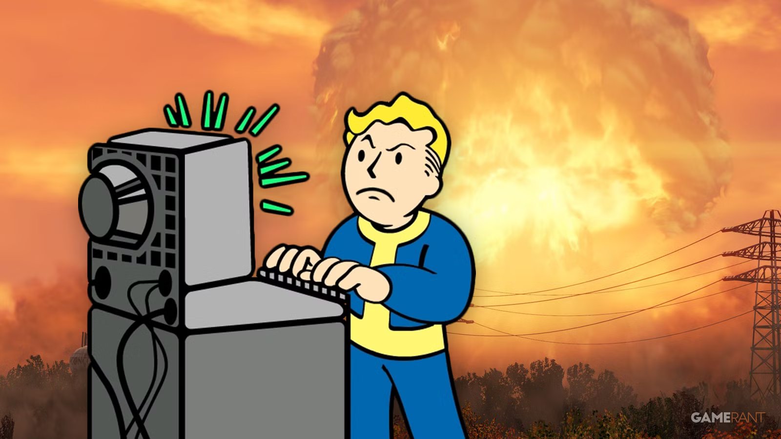 A screenshot of Fallout 4's Steam review page showing a sharp decline in positive reviews, indicating a review bomb.