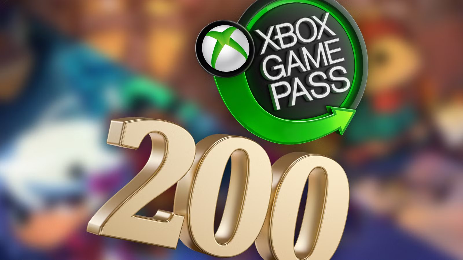 A promotional image for Xbox Game Pass featuring a collage of popular game titles, symbolizing the vast library available.