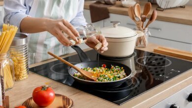 Cooking in her work clothes saves woman $60 a week, has millions rethinking dinner