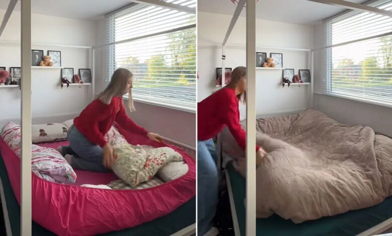 Viral ‘potato bed’ sleep trend has people cozying up for their best night’s rest