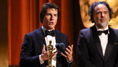 Tom Cruise gets first Oscar at Governors Awards with Dolly Parton