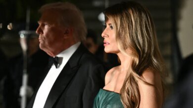 First lady Melania Trump hosts state dinner with Saudi crown prince