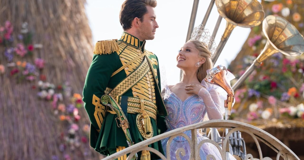 A scene from 'Wicked: For Good' showcasing the visual effects.