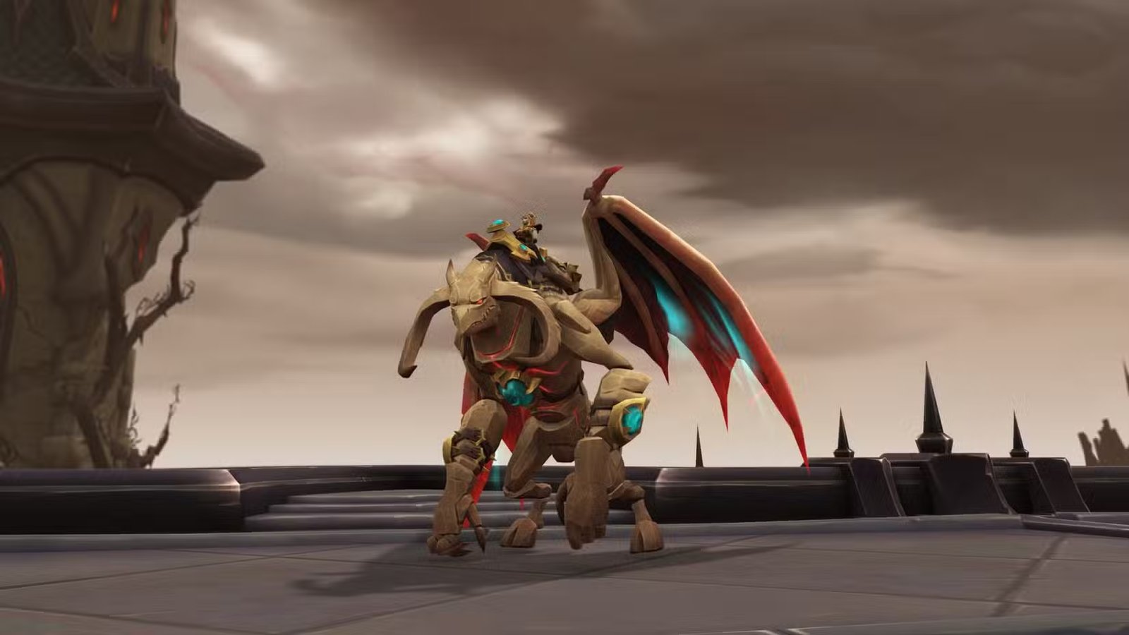 A vendor in a Timewalking hub displaying various mounts, pets, and transmog gear.