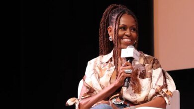 Michelle Obama wears rare casual look for Annie Leibovitz photo