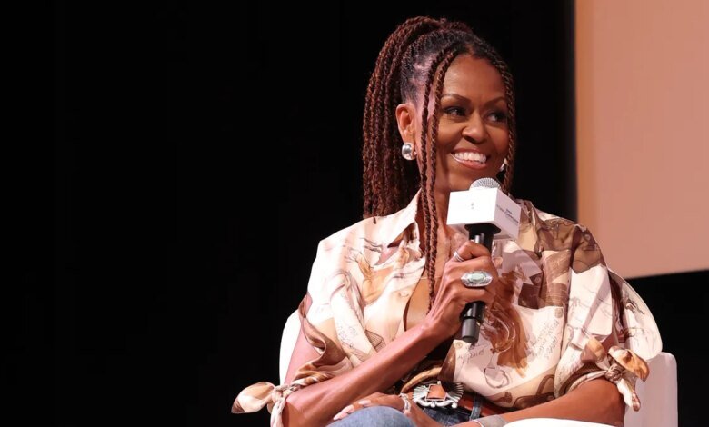Michelle Obama wears rare casual look for Annie Leibovitz photo