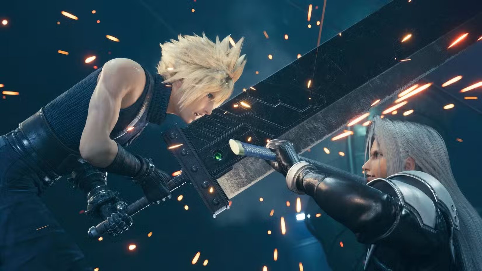 A screenshot showcasing the enhanced graphics of Final Fantasy VII Remake Intergrade.