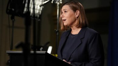 Slotkin's home target of bomb threat after Trump calls her a traitor