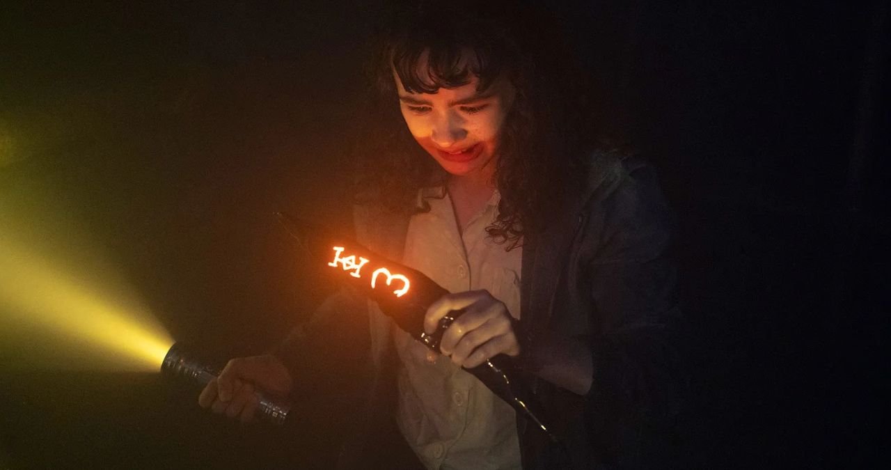 Bill Skarsgård as Pennywise in 'It'.