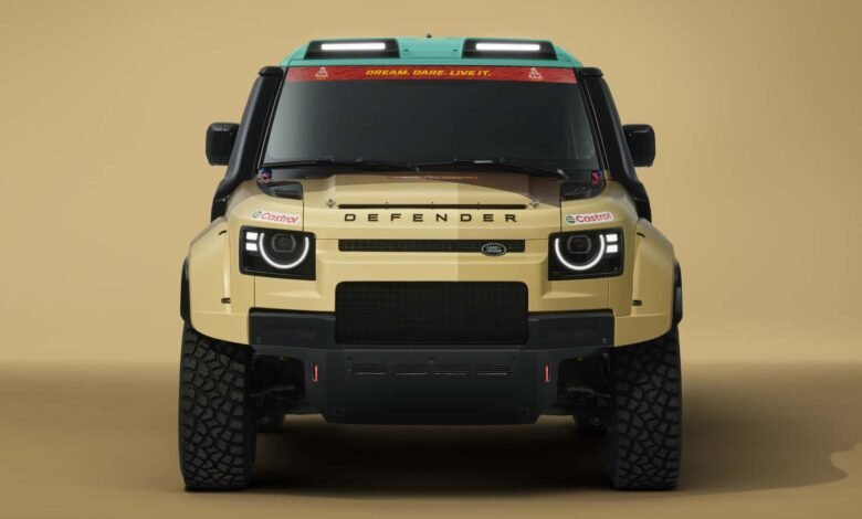 Land Rover's New Defender Racer Is Ready for Dakar