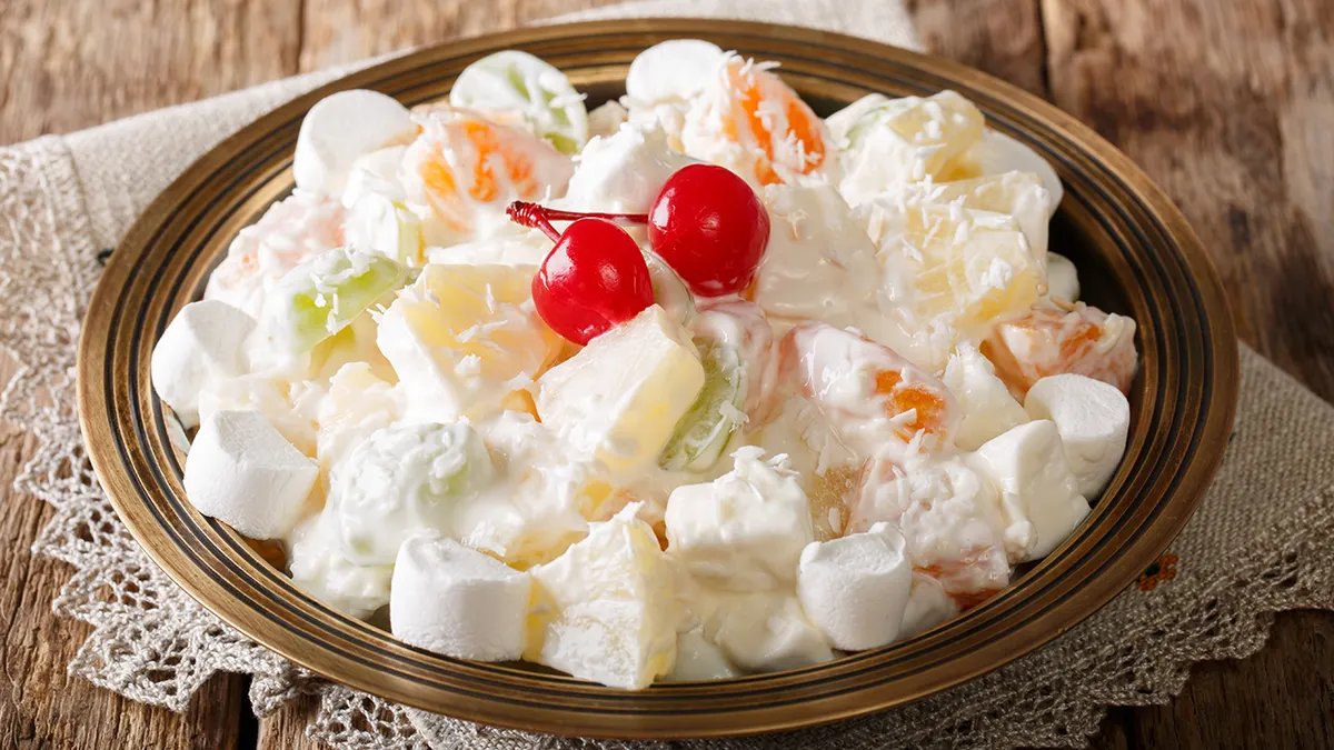 A close-up of cranberry relish with horseradish, highlighting the vibrant colors and textures.
