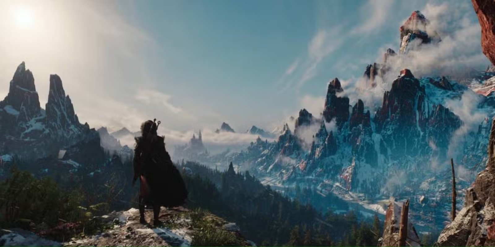 A mock-up of the School of the Lynx Witcher