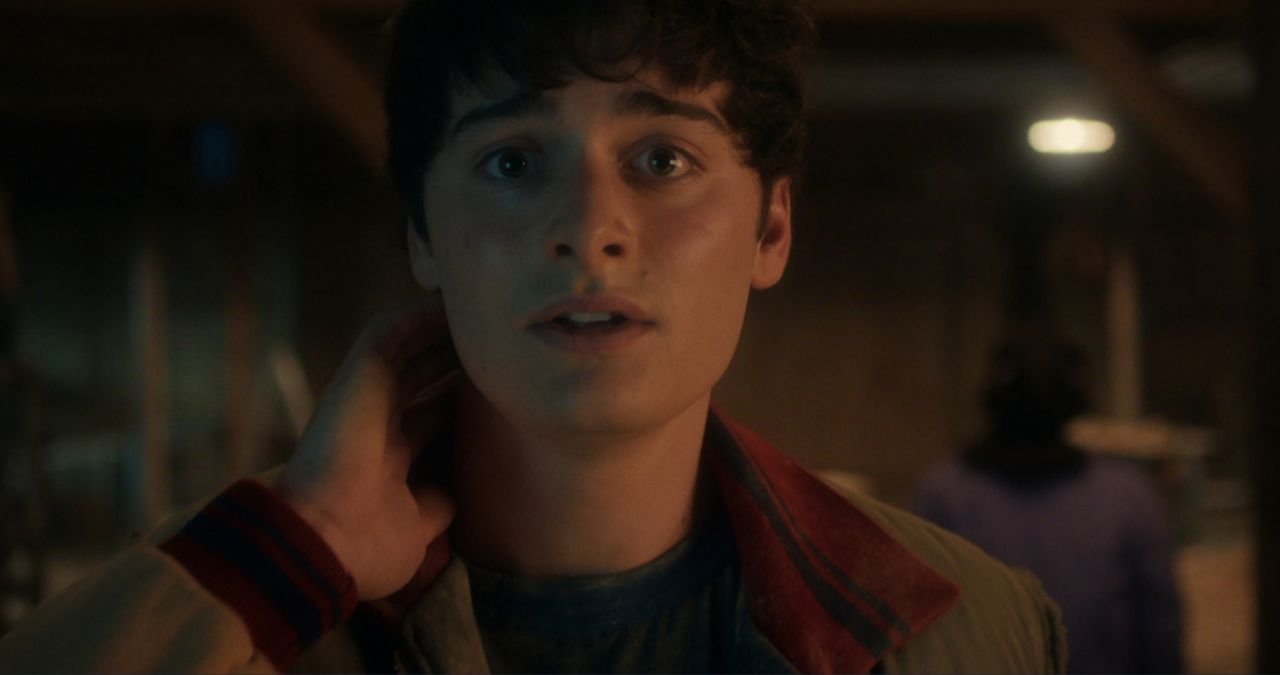 The Mind Flayer looming over Hawkins, a visual representation of the impending doom.