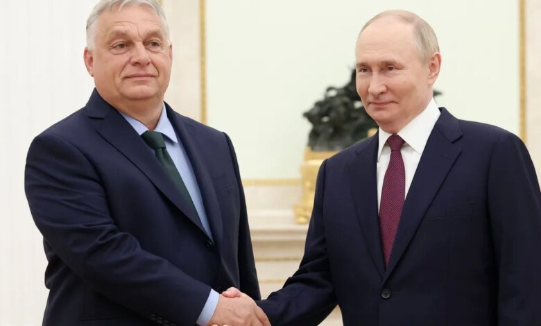 Hungary's Orbán Seeks More Russian Oil And Gas At Kremlin Talks With Putin
