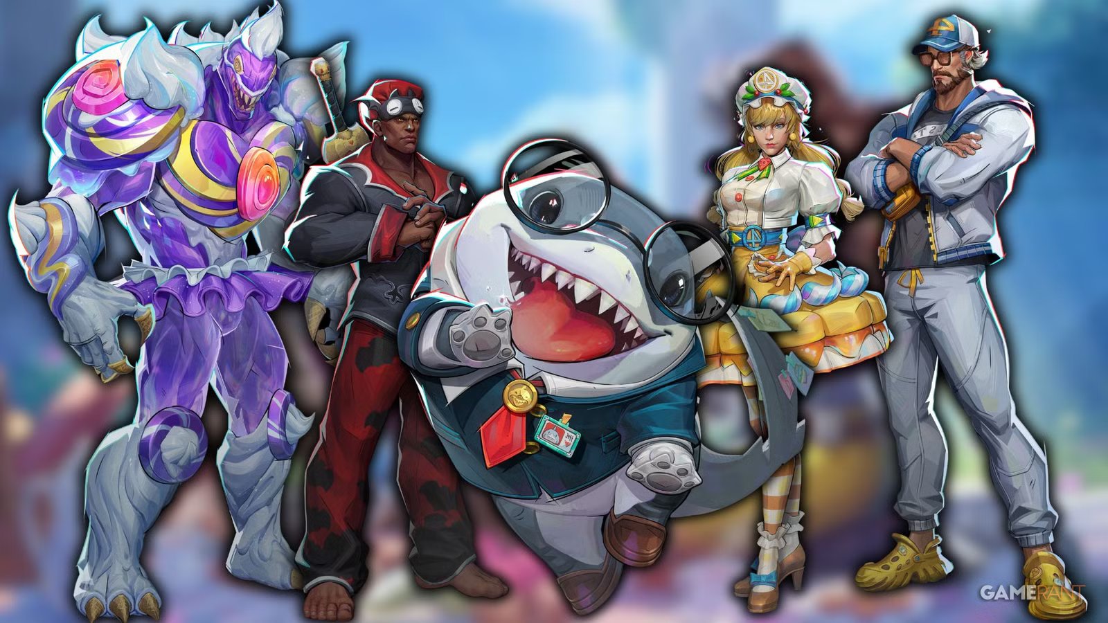 Marvel Rivals key art showcasing various heroes in action.