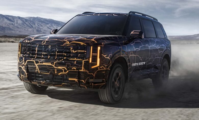 2027 Kia Telluride Shows More Skin in Fresh Teasers