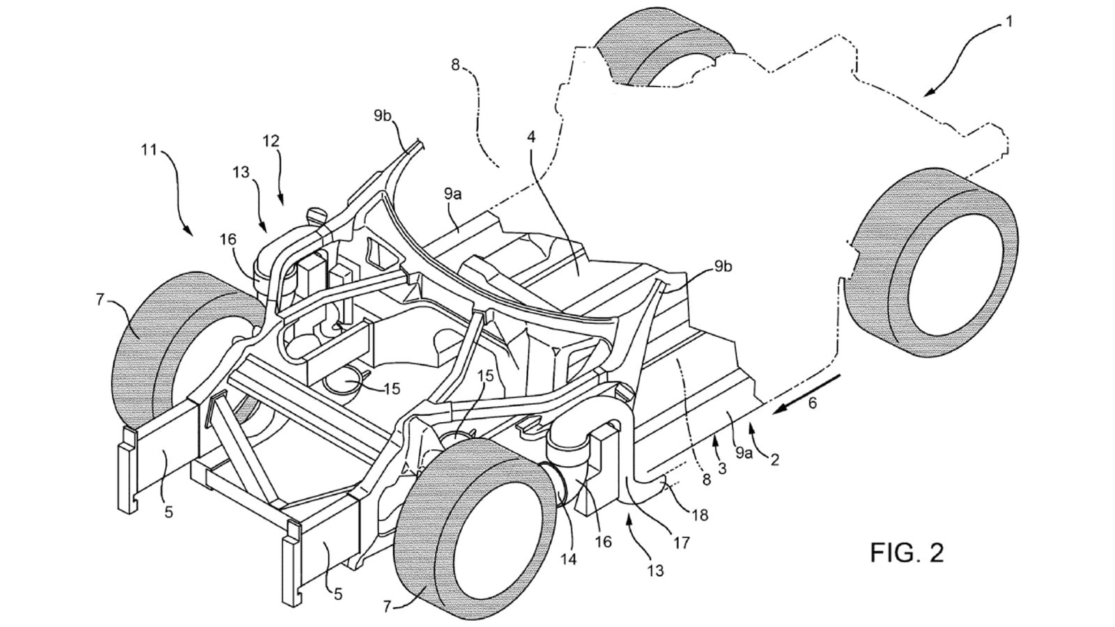 Concept rendering of a Ferrari with side-exit exhaust.