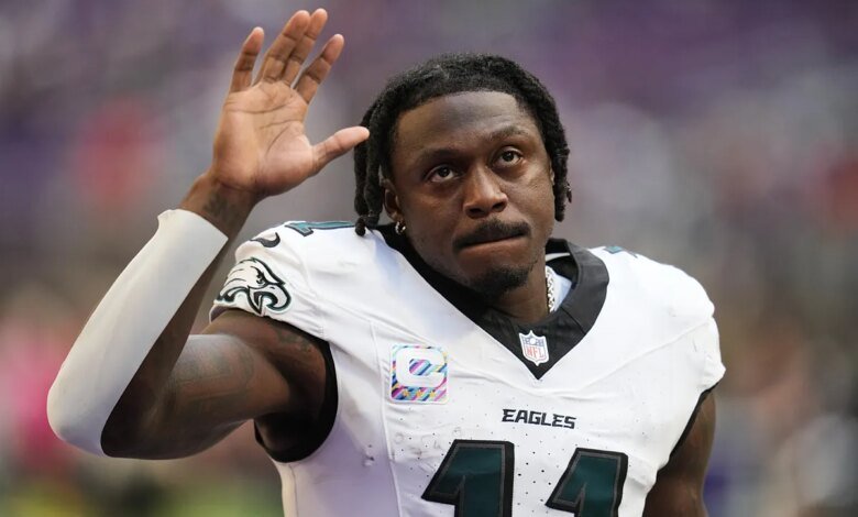 A.J. Brown's focus questioned: Is the Eagles star WR too self-centered?
