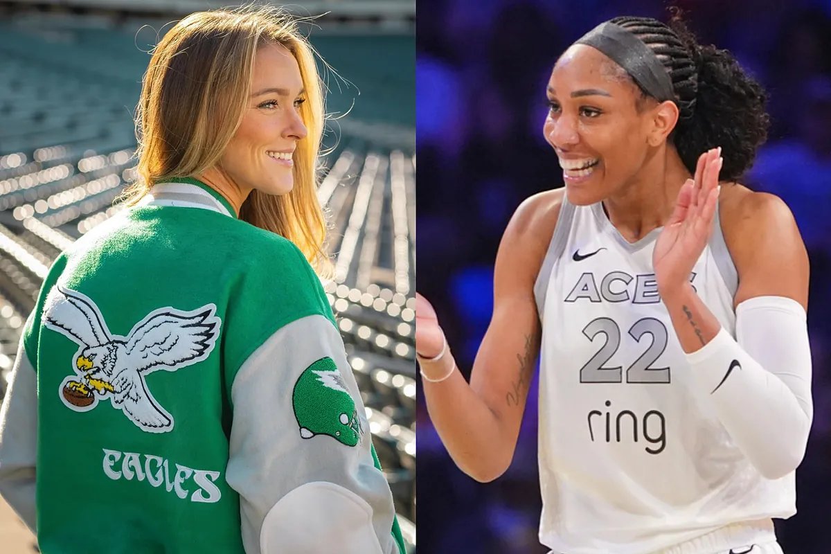 A'ja Wilson and Kylie Kelce in Conversation