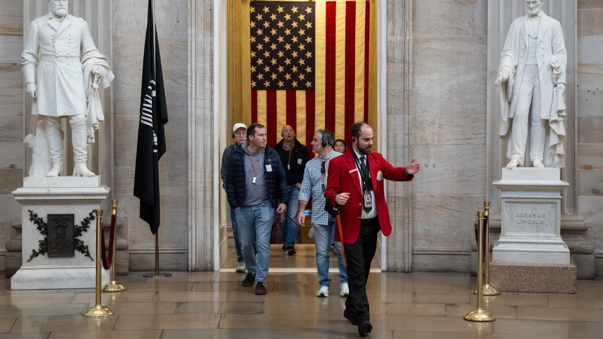 A gavel resting on a stack of papers, symbolizing the legislative process and the potential for gridlock.