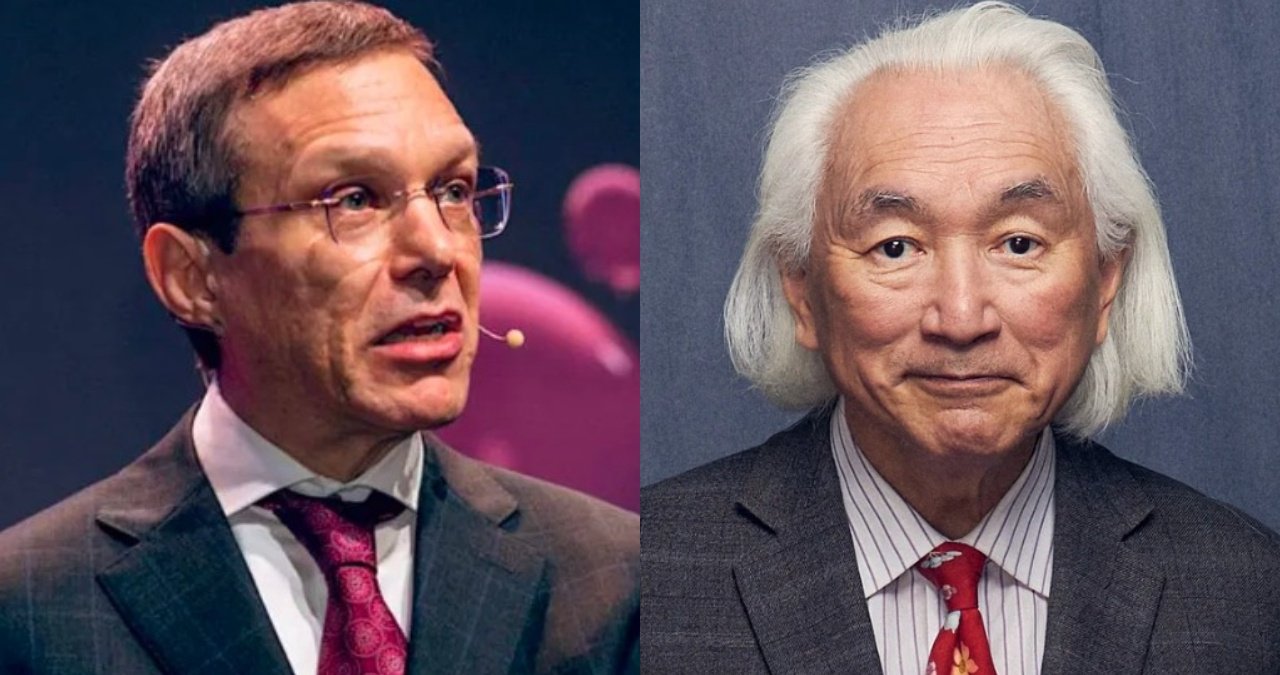 Avi Loeb and Michio Kaku, two prominent physicists at odds over the interpretation of data from the interstellar object 3I/ATLAS.