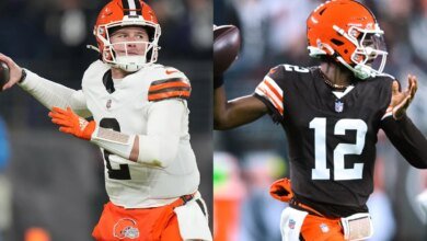 Bailey Zappe gets the call as Cleveland's No. 2 while Shedeur Sanders finally steps into his first NFL start