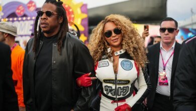 Beyoncé wows at F1 Grand Prix in Las Vegas