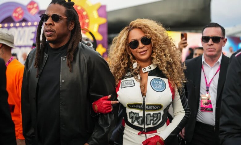 Beyoncé wows at F1 Grand Prix in Las Vegas