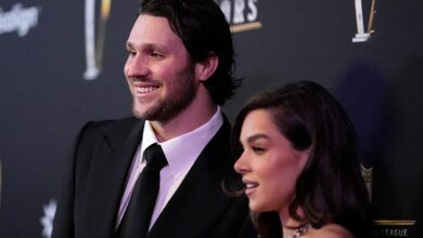 Bills' Josh Allen is 'on fire' after seeing new photos of his wife Hailee Steinfeld