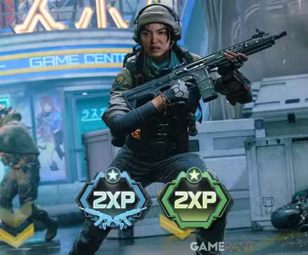 A close-up of a player's hands gripping a modern gaming controller, emphasizing the tactile experience and the reliance on aim assist for precision.