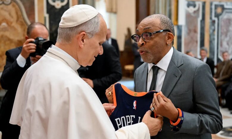 Cate Blanchett, Spike Lee and more film artists meet with Pope Leo XIVCelebrities