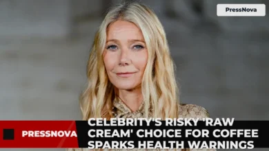 Celebrity's risky 'raw cream' choice for coffee sparks health warnings