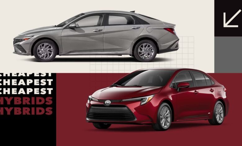 Cheapest Hybrid Cars 2025