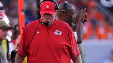 Chiefs and head coach Andy Reid lose another game against the Cowboys