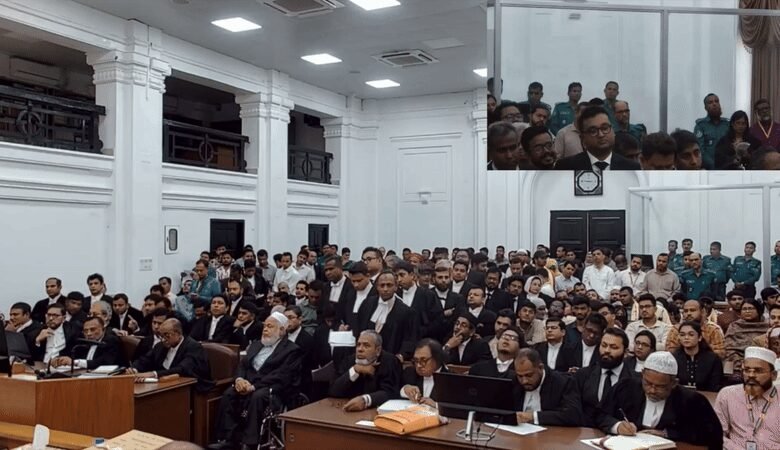 Courtroom erupts in cheers as ousted Bangladesh PM sentenced to death