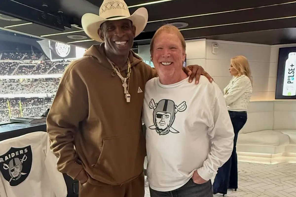 Deion Sanders, Coach Prime, on the sidelines during a Colorado Buffaloes game. 