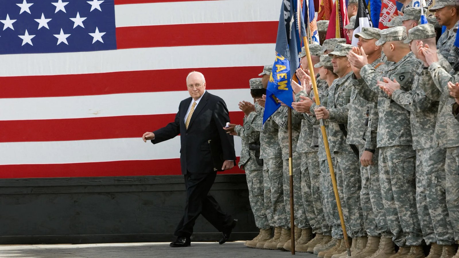 Dick Cheney at a political event.