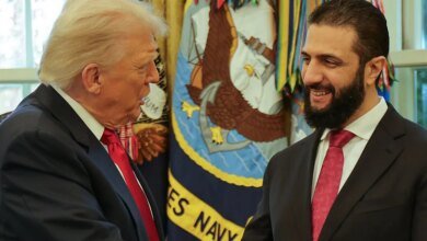 Donald Trump Turns Meeting With Syrian Leader Into Cringey Cologne Sideshow