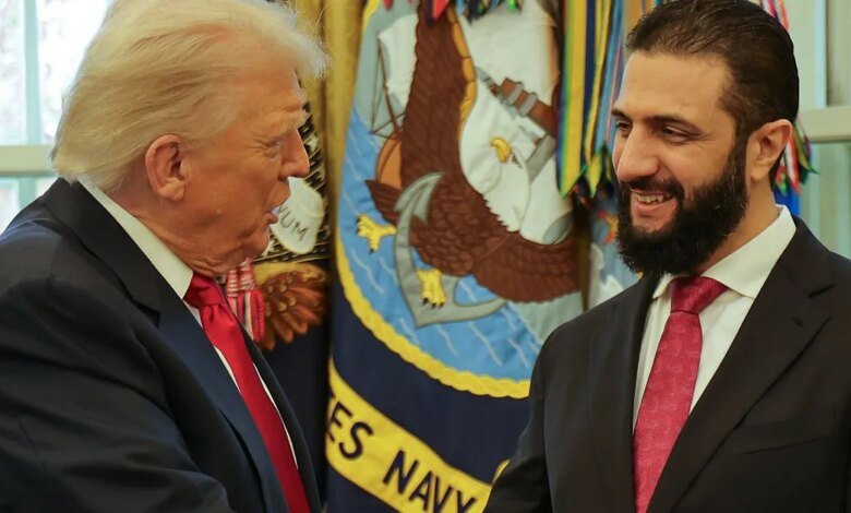 Donald Trump Turns Meeting With Syrian Leader Into Cringey Cologne Sideshow