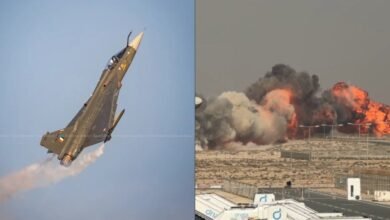 Dubai Airshow 2025: IAF's Tejas fighter plane crashes, pilot killed — Watch shocking video
